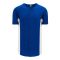 BA1890 Full Button Baseball Jersey - Royal/White - Front