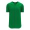 BA5200 Full Button Baseball Jersey - Kelly - Front