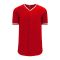 BA5500 Full Button Baseball Jersey - Anaheim Red/White/Grey - Front