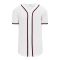 BA5500 Full Button Baseball Jersey - Atlanta White/Navy/Red - Front