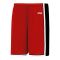 BS1735 Pro Basketball Shorts - Red/Black/White - Front