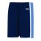 BS1735 Pro Basketball Shorts - Navy/Sky/White - Front