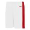 BS9145 Pro Basketball Shorts - White/Red - Front