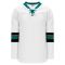 H550B Pro Hockey Jersey - 2013 San Jose White - Front