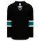 H550B Pro Hockey Jersey - 2008 San Jose 3rd Black - Front