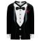 H550C Pro Hockey Jersey - Tuxedo Black - Front