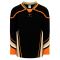 H550D Pro Hockey Jersey - 2014 Anaheim Black - Front