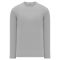 Athletic Knit BA1900-020 Baseball Long Sleeve Shirt - Heather Grey - Primary