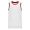 Athletic Knit B1710-415 Pro Basketball Jersey - White/Red/Black - Primary
