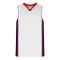 Athletic Knit B1715-335 Pro Basketball Jersey - White/Royal/Red - Primary