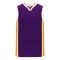 Athletic Knit B1715-441 Pro Basketball Jersey - Purple/Gold/White - Primary