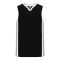 Athletic Knit B1715-918 Pro Basketball Jersey - Black/Grey/White - Primary