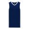Athletic Knit B2115-216 Pro Basketball Jersey - Navy/White - Primary