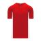 Athletic Knit BA1343-208 One Button Baseball Jersey - Red/White - Primary