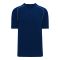 Athletic Knit BA1344-216 Two Button Baseball Jersey - Navy/White - Primary