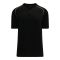 Athletic Knit BA1344-221 Two Button Baseball Jersey - Black/White - Primary