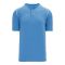 Athletic Knit BA1344-227 Two Button Baseball Jersey - Sky/White - Primary