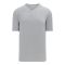 Athletic Knit BA1344-245 Two Button Baseball Jersey - Grey/White - Primary