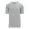 Athletic Knit BA1347-012 Two Button Baseball Jersey - Grey - Primary