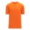Athletic Knit BA1347-064 Two Button Baseball Jersey - Orange - Primary