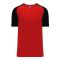 Athletic Knit BA1375-264 Pullover Baseball Jersey - Red/Black - Primary