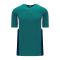 Athletic Knit BA1763-456 One Button Baseball Jersey - Pacific Teal/White/Navy - Primary