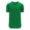 Athletic Knit BA5200-007 Full Button Baseball Jersey - Kelly - Primary