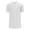 Athletic Knit BA524-222 Full Button Baseball Jersey - White/Black - Primary