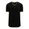 Athletic Knit BA5500-PIT578 Full Button Baseball Jersey - Black/Gold - Primary
