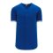 Athletic Knit BA5500-TOR568 Full Button Baseball Jersey - Royal/White - Primary