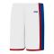Athletic Knit BS1735-335 Pro Basketball Shorts - White/Royal/Red - Primary