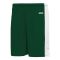 Athletic Knit BS9145-260 Pro Basketball Shorts - Dark Green/White - Primary