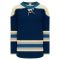 Athletic Knit H550B-CLM373B Pro Hockey Jersey - 2018 Columbus 3rd Navy - Primary