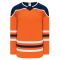 Athletic Knit H550B-EDM369B Pro Hockey Jersey - 2017 Edmonton Orange - Primary