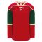 Athletic Knit H550B-MIN564B Pro Hockey Jersey - 2007 Minnesota Red - Primary