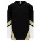 Athletic Knit H550B-PIT514B Pro Hockey Jersey - Pittsburgh 3rd Black - Primary