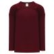 H6000 Practice Hockey Jersey - Maroon - Front H6000 Practice Hockey Jersey - Maroon - Front