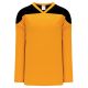H6100 League Hockey Jersey - Gold/Black - Front H6100 League Hockey Jersey - Gold/Black - Front