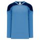 H6100 League Hockey Jersey - Sky/Navy - Front H6100 League Hockey Jersey - Sky/Navy - Front