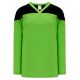 H6100 League Hockey Jersey - Lime Green/Black - Front H6100 League Hockey Jersey - Lime Green/Black - Front
