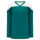 H6100 League Hockey Jersey - Pacific Teal/White - Front H6100 League Hockey Jersey - Pacific Teal/White - Front