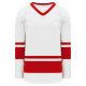 H6400 League Hockey Jersey - White/Red - Front H6400 League Hockey Jersey - White/Red - Front