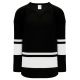 H6400 League Hockey Jersey - Black/White - Front H6400 League Hockey Jersey - Black/White - Front