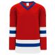 H6500 League Hockey Jersey - Red/Royal/White - Front H6500 League Hockey Jersey - Red/Royal/White - Front