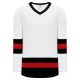 H6500 League Hockey Jersey - White/Black/Red - Front H6500 League Hockey Jersey - White/Black/Red - Front