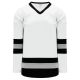 H6500 League Hockey Jersey - White/Black/Grey - Front H6500 League Hockey Jersey - White/Black/Grey - Front