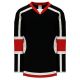 H7000 Select Hockey Jersey - Black/Red/White - Front H7000 Select Hockey Jersey - Black/Red/White - Front