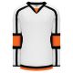 H7000 Select Hockey Jersey - White/Orange/Black - Front H7000 Select Hockey Jersey - White/Orange/Black - Front