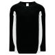 H7100 Select Hockey Jersey - Black/White - Front H7100 Select Hockey Jersey - Black/White - Front