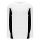 H7100 Select Hockey Jersey - White/Black - Front H7100 Select Hockey Jersey - White/Black - Front